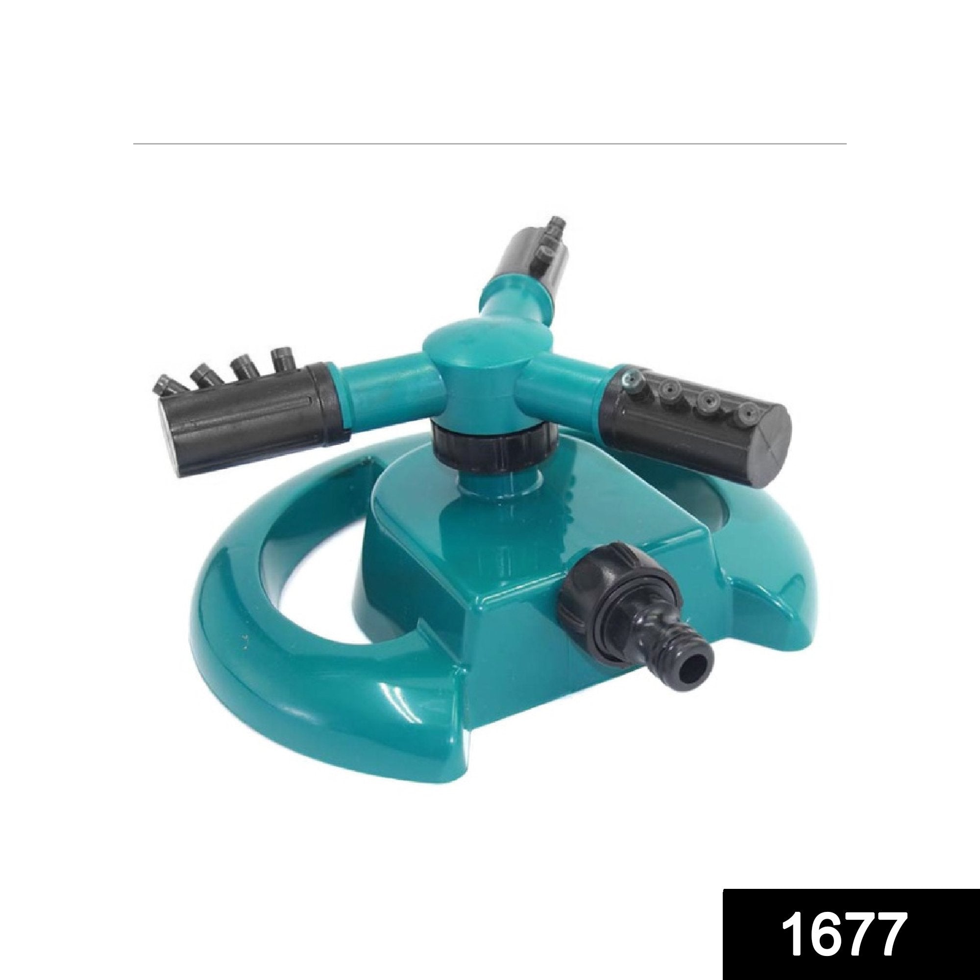 1677 3 Arm 360° Sector Rotating Water Sprinkler Garden Pipe Hose Irrigation Yard - SkyShopy 1677 3 Arm 360° Sector Rotating Water Sprinkler Garden Pipe Hose Irrigation Yard - SkyShopy